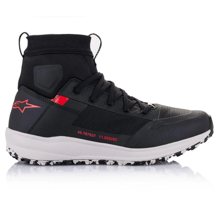 Alpinestars Speedforce Shoes Black/White/Red - Motor Psycho Sport