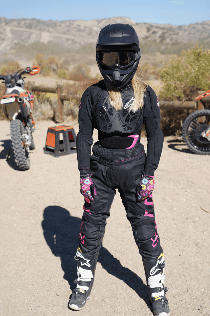 Alpinestars Stella Bionic Jacket - Black/Purple - DISCONTINUED - Motor Psycho Sport