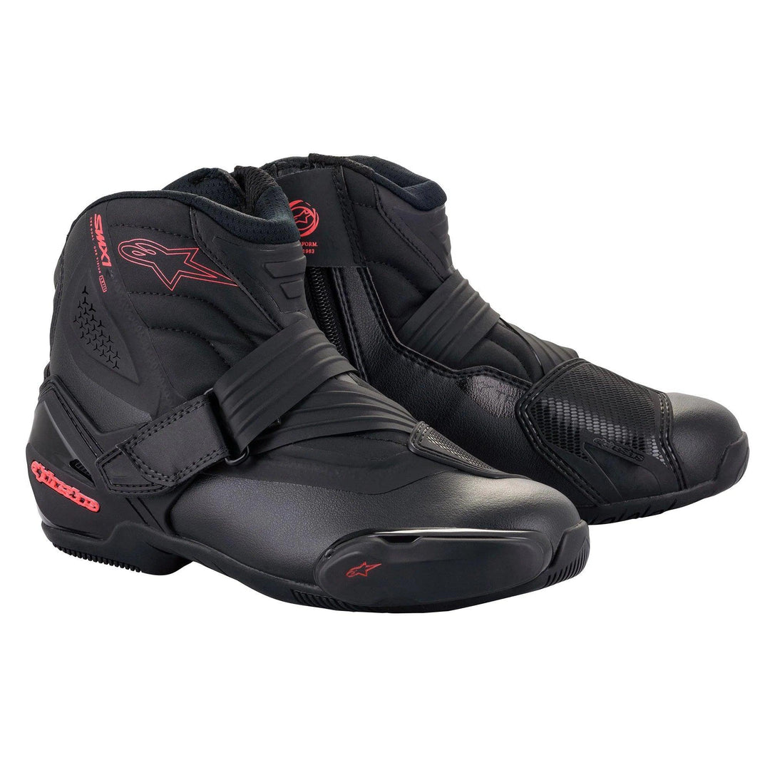 Alpinestars Stella SMX-1R V2 Women's Boots - Black/ Diva Pink - Motor Psycho Sport