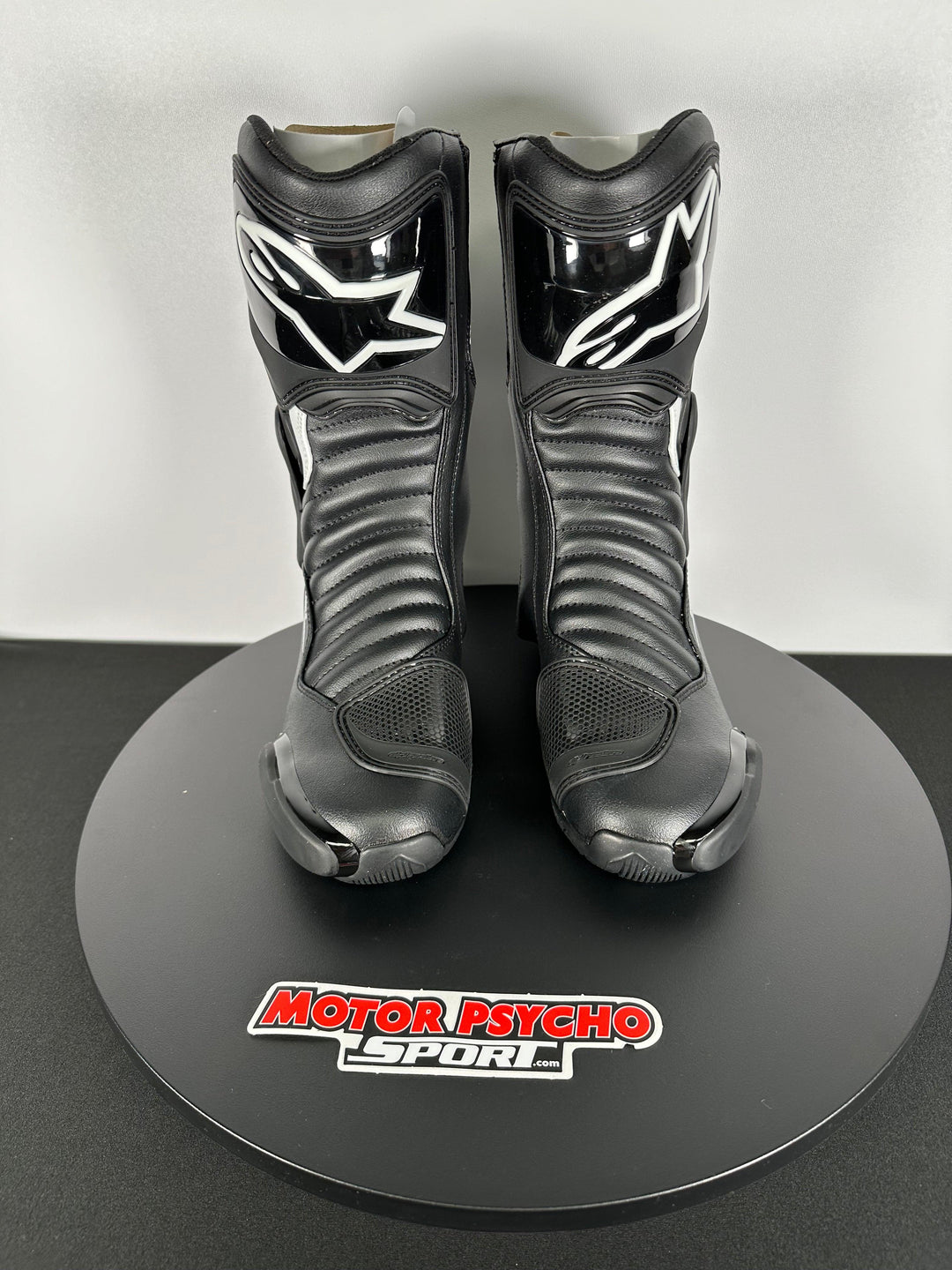 Alpinestars Stella Smx-6 V2 Boots - Black/White US 6/Euro 37 - OPEN BOX - Motor Psycho Sport