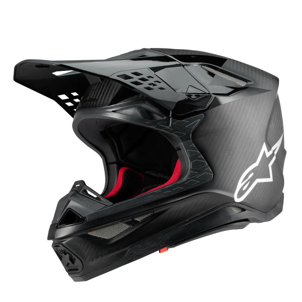 Alpinestars Supertech S-M10 Fame Helmet Black/Carbon M&G - Motor Psycho Sport