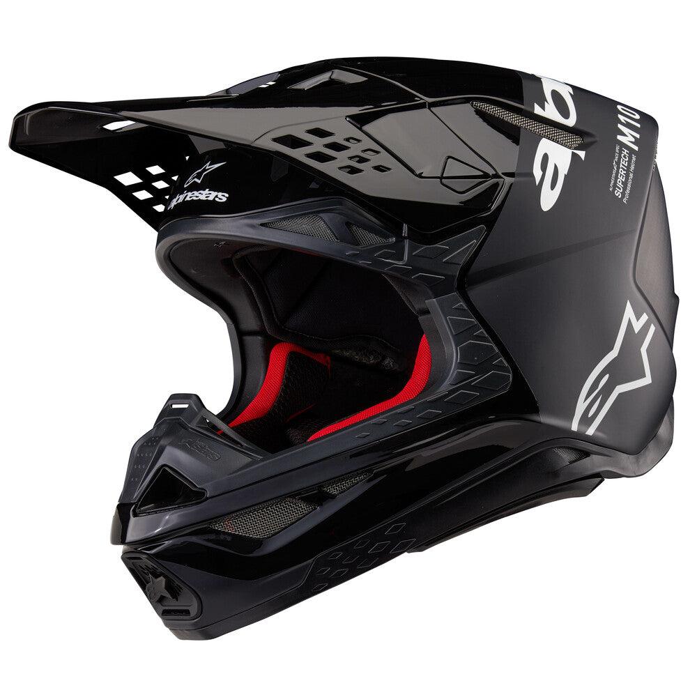 Alpinestars Supertech S-M10 Flood Helmet Black/Gark Grey M&G - Motor Psycho Sport