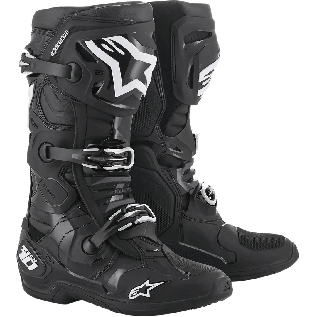 Alpinestars Tech 10 Boots - Black - Motor Psycho Sport