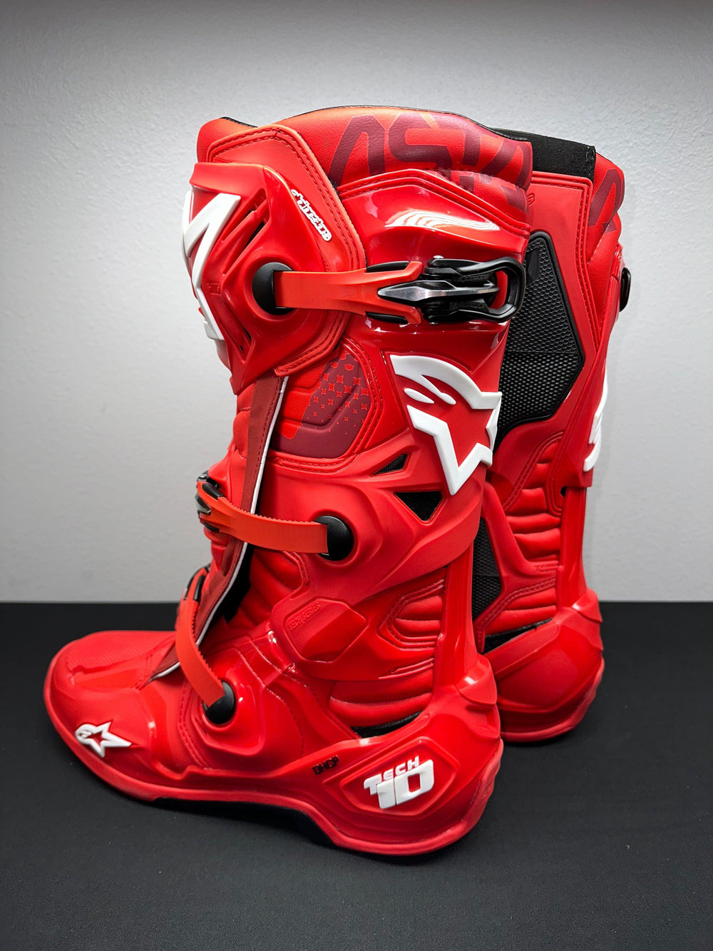 Alpinestars Tech 10 Boots - Red - Motor Psycho Sport