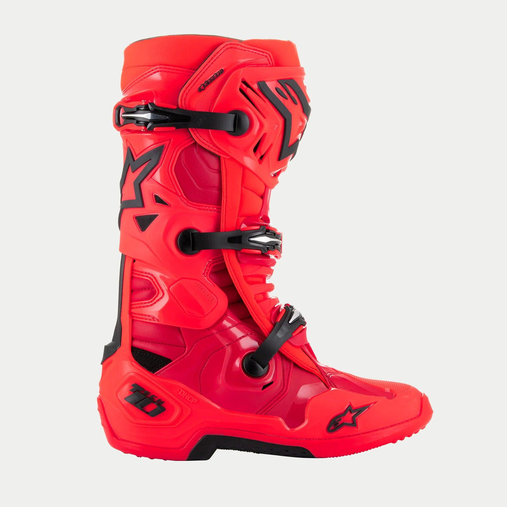 Alpinestars Tech 10 Ember Boots - Limited Edition Red/Black - Motor Psycho Sport