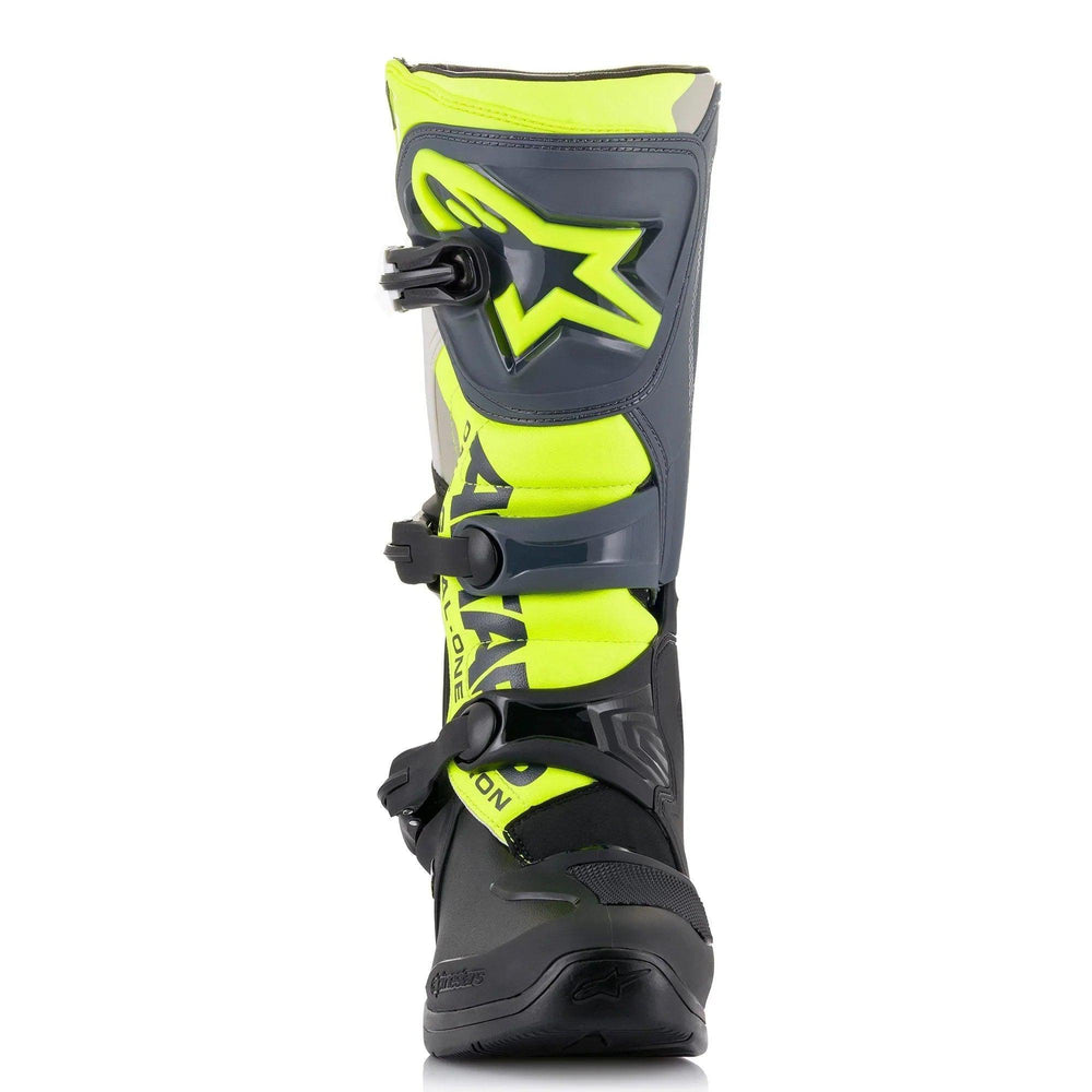 Alpinestars Tech 3 Boots - Black/Gray/Yellow Fluo - Motor Psycho Sport