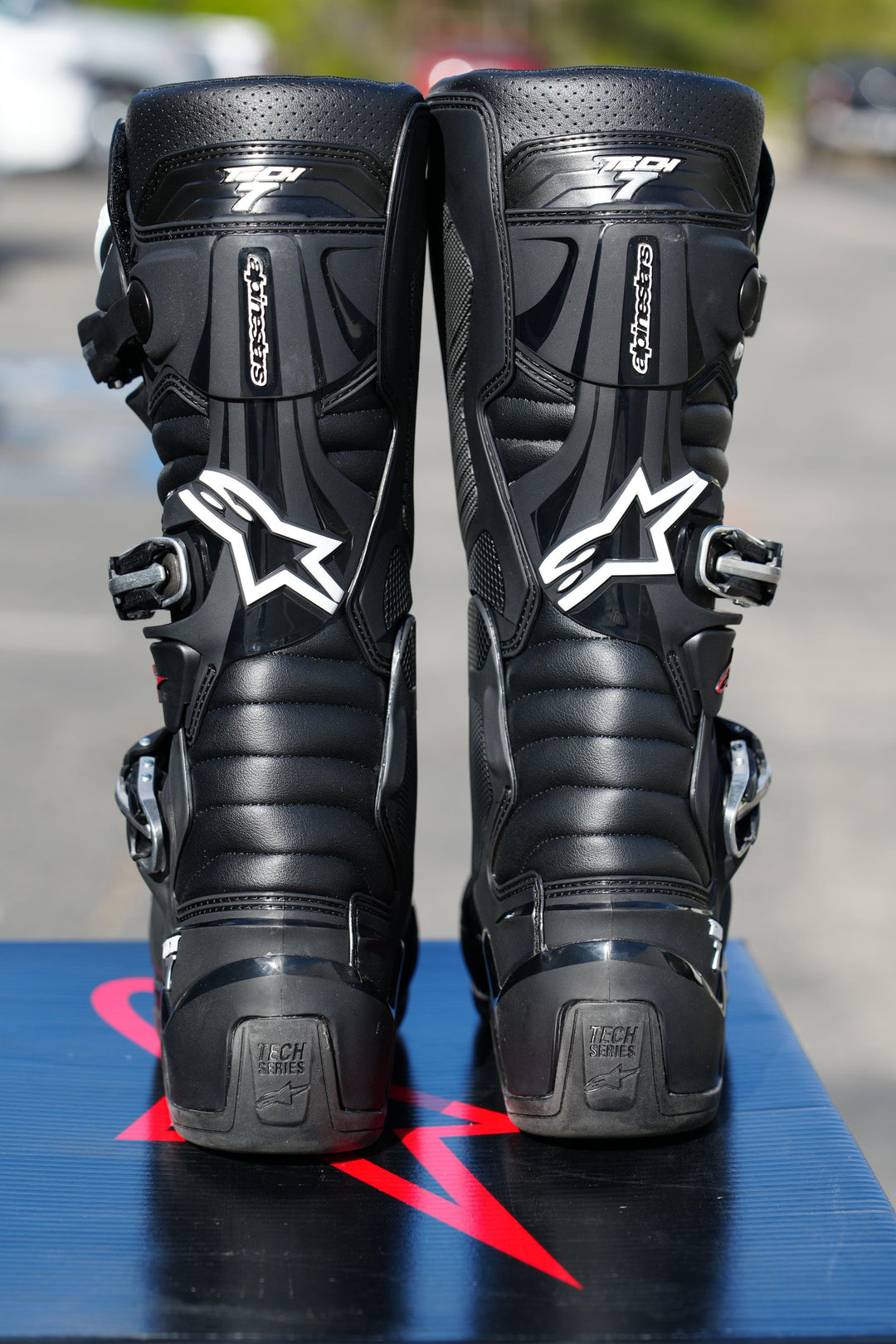 Alpinestars Tech 7 Black Boots - Motor Psycho Sport