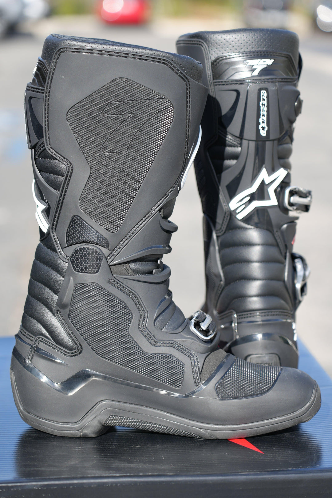 Alpinestars Tech 7 Black Boots - Motor Psycho Sport