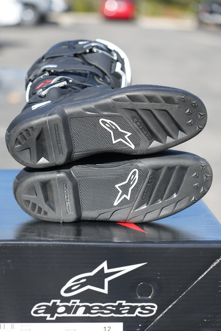 Alpinestars Tech 7 Black Boots - Motor Psycho Sport