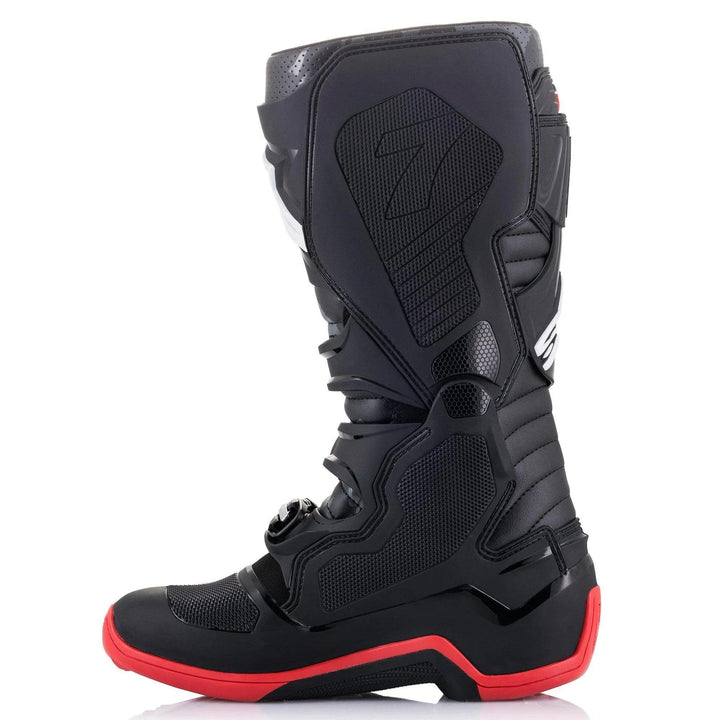 Alpinestars Tech 7 Black/Cool Gray/Red Boots - Motor Psycho Sport