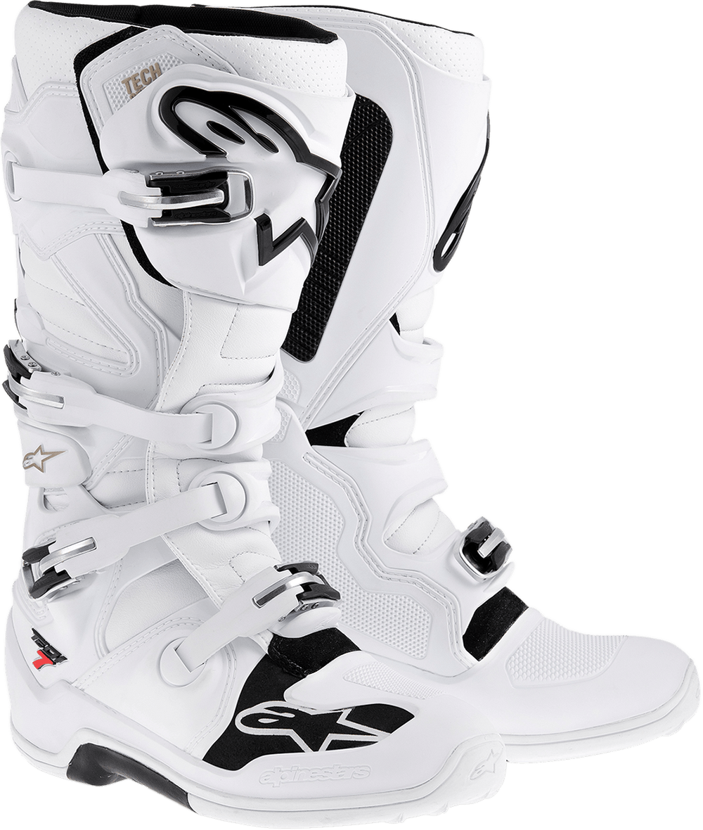 Alpinestars Tech 7 Boots - White - Motor Psycho Sport
