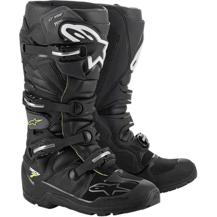 Alpinestars Tech 7 Enduro Drystar Black/Gray Boots - Motor Psycho Sport