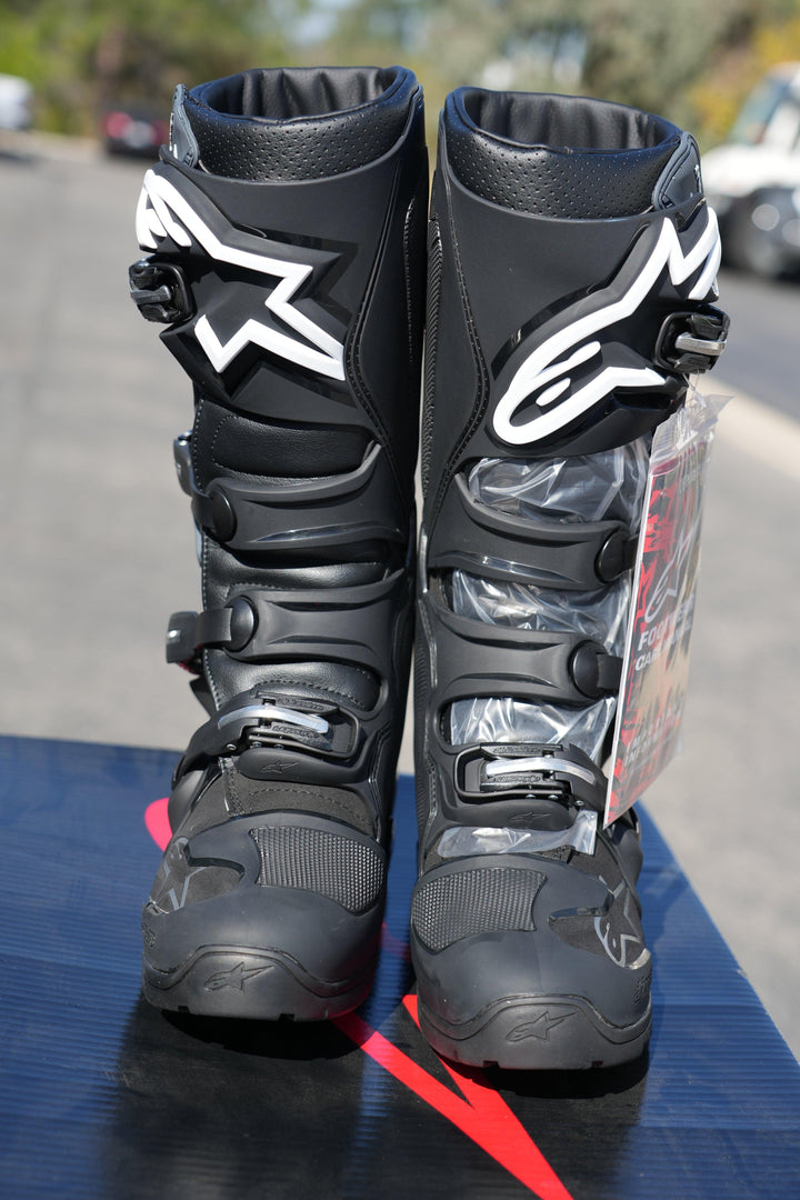 Alpinestars Tech 7 Enduro Drystar Black/Gray Boots - Motor Psycho Sport