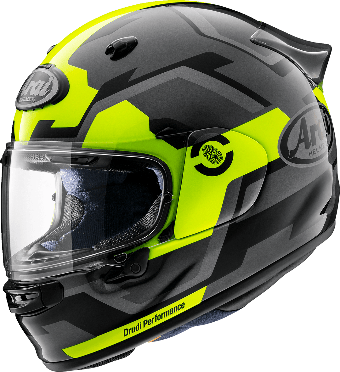 Arai Contour-X Helmet - Fluorescent Yellow - Motor Psycho Sport