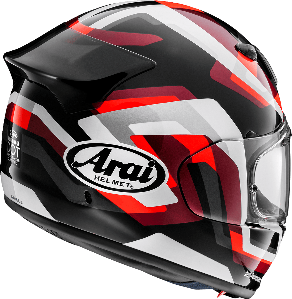 Arai Contour-X Helmet - Snake Red - Motor Psycho Sport