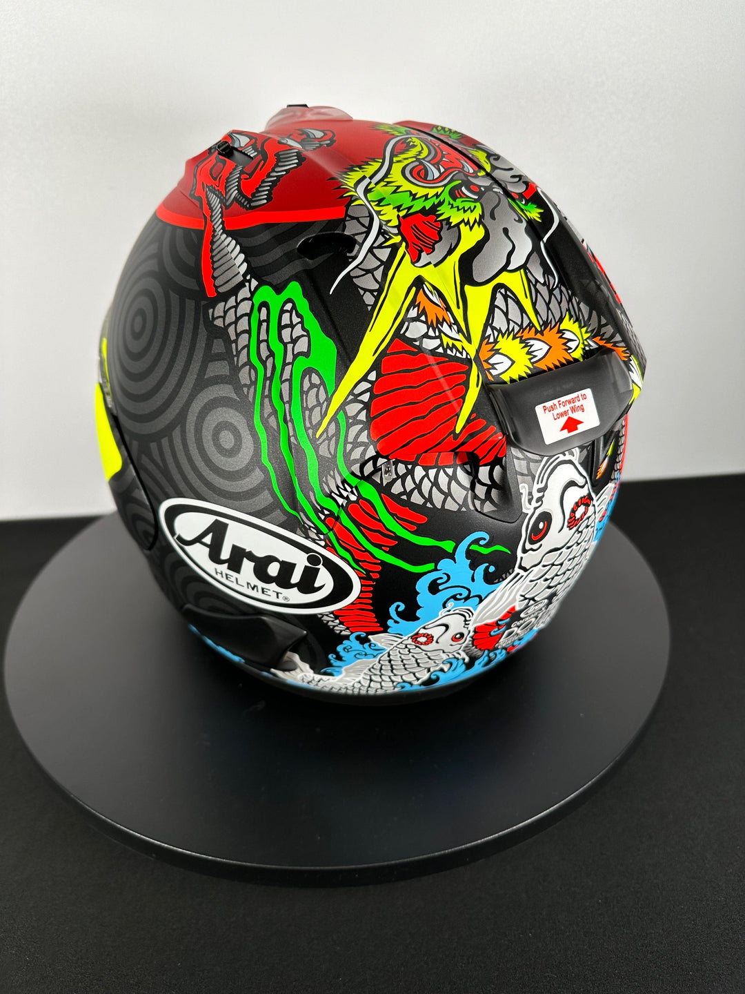 arai graphic helmets Arai Corsair-X Helmet - Tatsuki Frost - Size Large