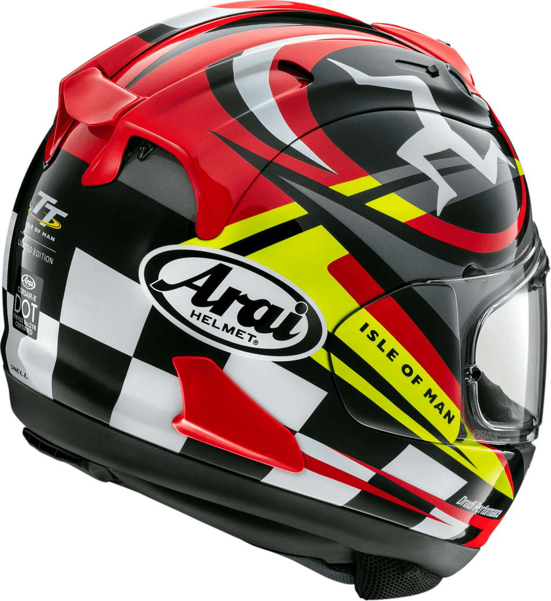 Arai Corsair-X Limited Edition Helmet - Isle of Man TT 2023 - Motor Psycho Sport