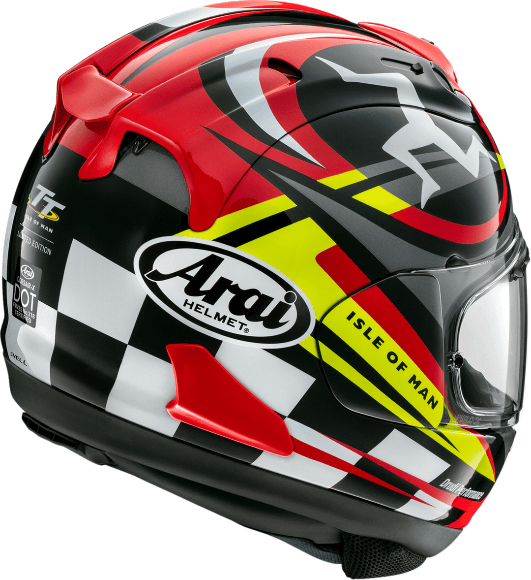 arai helmet limited motorcycle helmet Arai Corsair-X Isle of Man TT 2023 Helmet 2XL