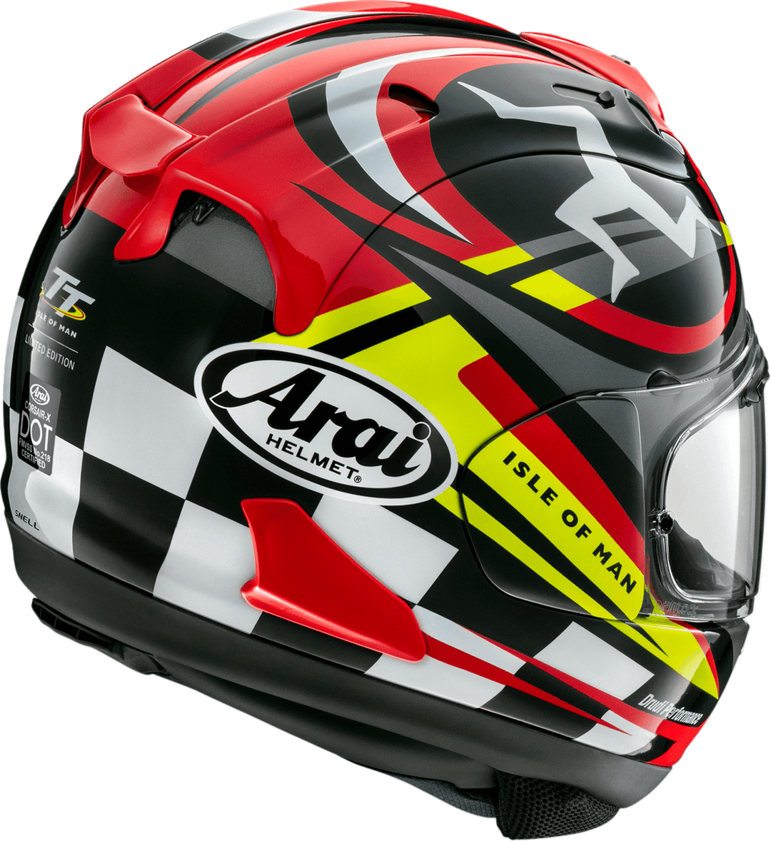 Arai Corsair-X Limited Edition Helmet - Isle of Man TT 2023 - Motor Psycho Sport