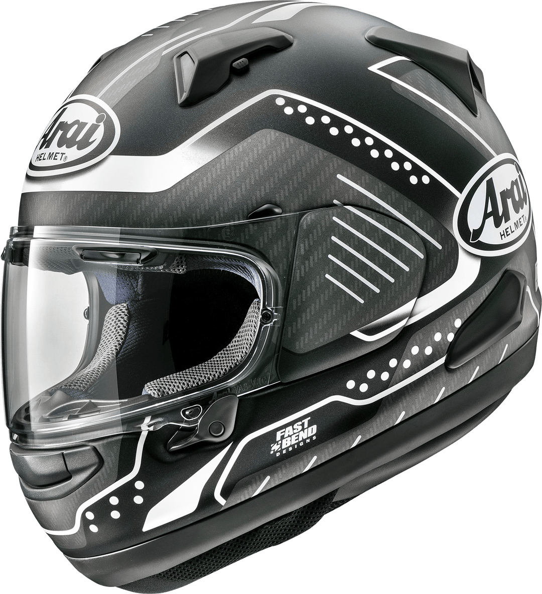 Arai Quantum-X Helmet - Drone Black Frost - Motor Psycho Sport