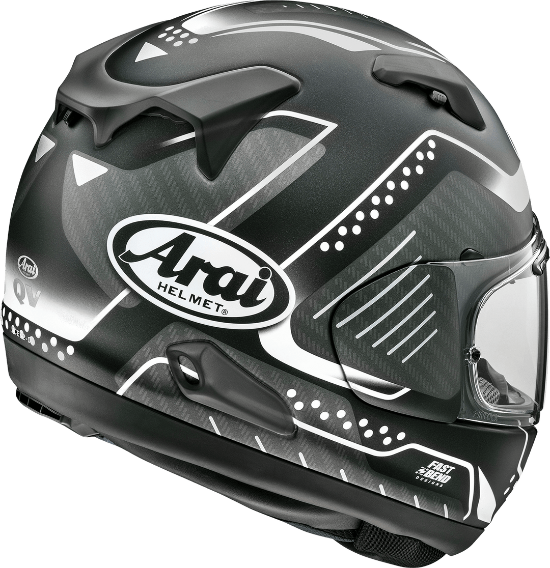 Arai Quantum-X Helmet - Drone Black Frost - Motor Psycho Sport