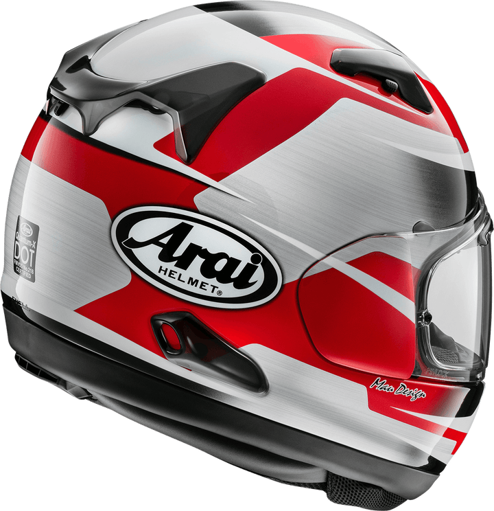 Arai Quantum-X Helmet - Steel Red - Motor Psycho Sport