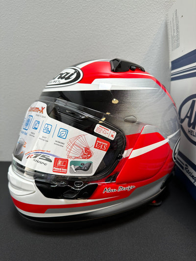 Arai Quantum-X Helmet - Steel Red - Size XL - OPEN BOX - Motor Psycho Sport