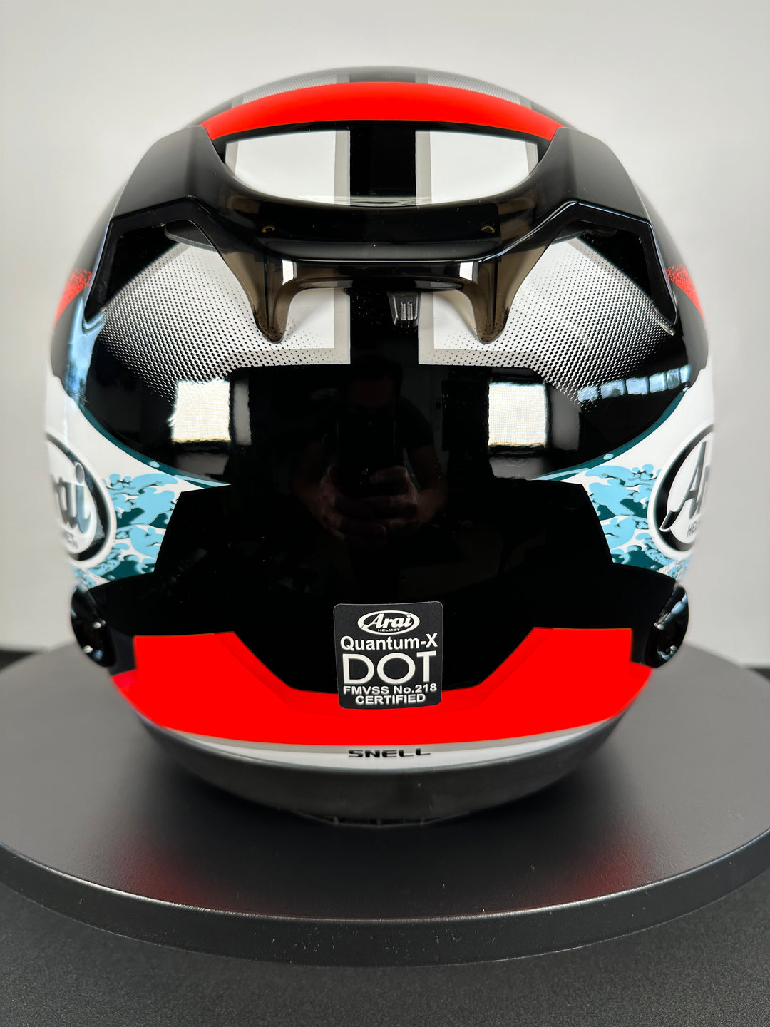 arai automotive helmet dealer washington state Arai Quantum-X Helmet - Wave - Size 2XL