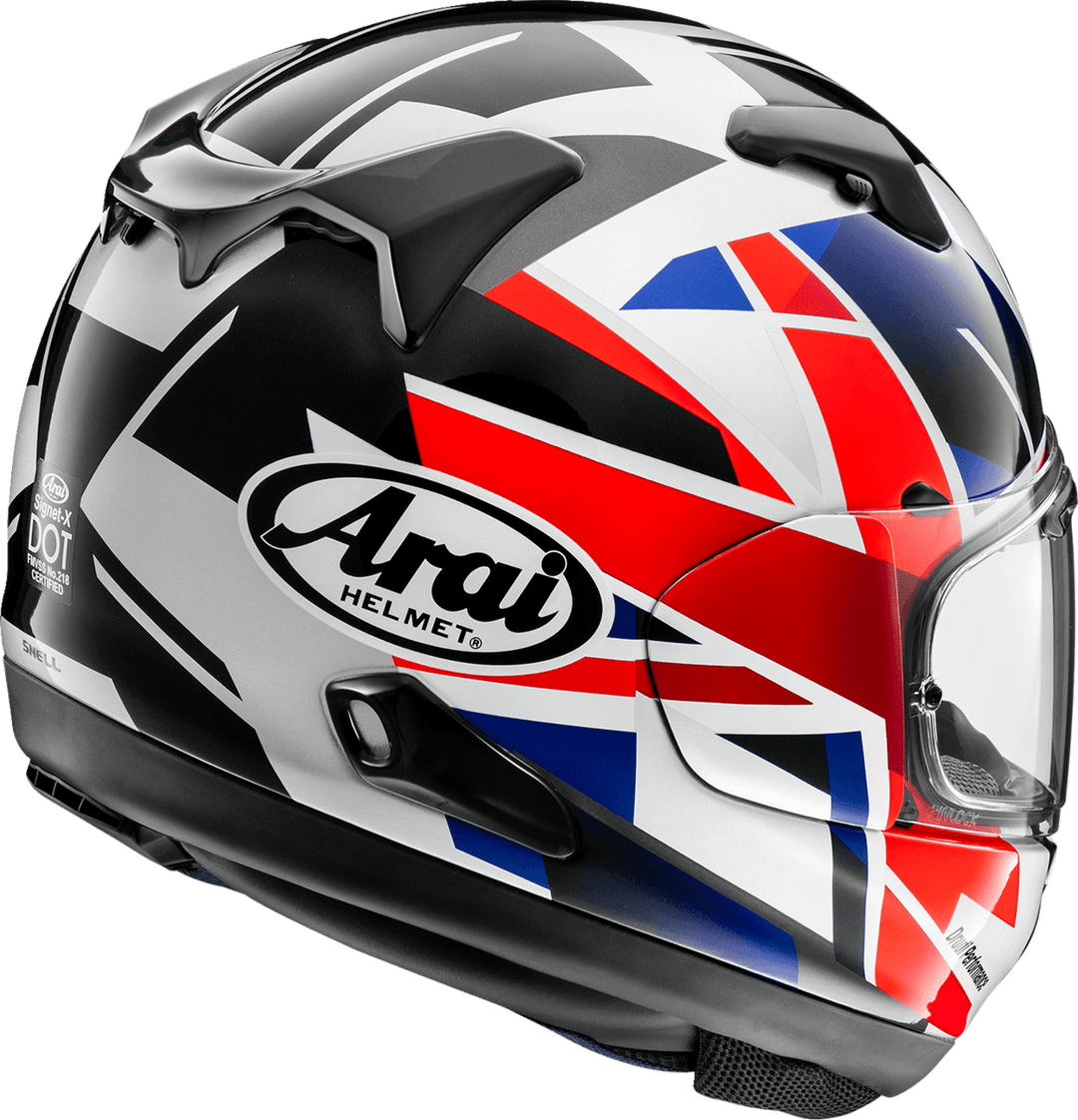 Arai Signet-X Helmet - Flag UK - Motor Psycho Sport
