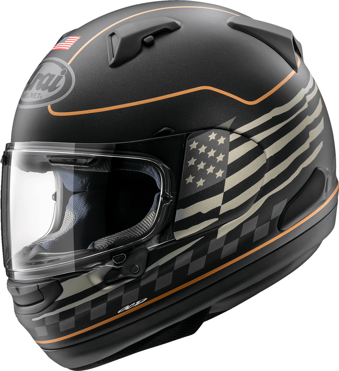 Arai Signet-X Helmet - US Flag Black Frost - Motor Psycho Sport