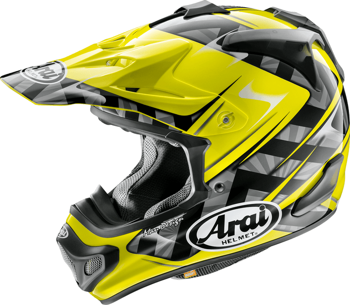 Arai VX-Pro4 Helmet - Scoop Yellow - Motor Psycho Sport