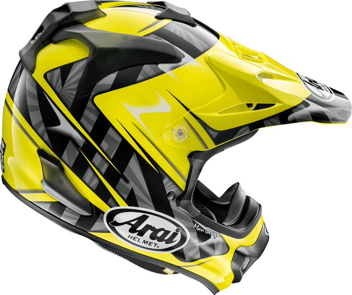 Arai VX-Pro4 Helmet - Scoop Yellow - Motor Psycho Sport