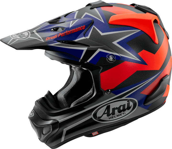 Arai VX-Pro4 Helmet - Stars & Stripes Black Frost - Motor Psycho Sport