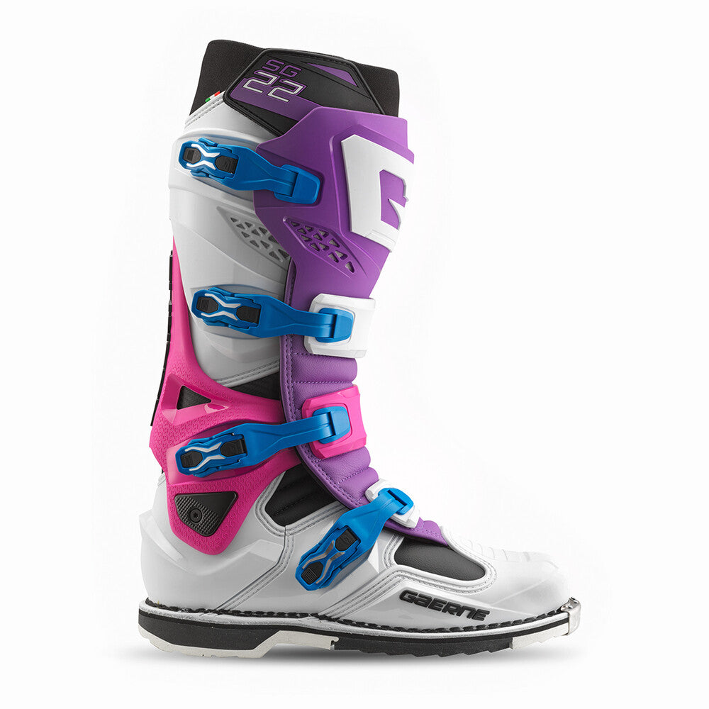 Gaerne SG-22 Boots - Rhodamine Purple/White LE