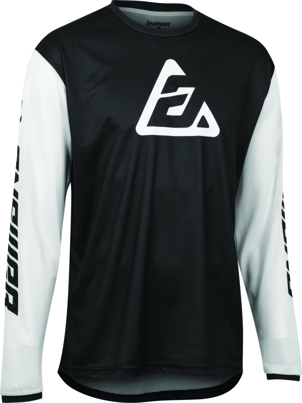 Answer Arkon Bold Jersey Black/White Youth