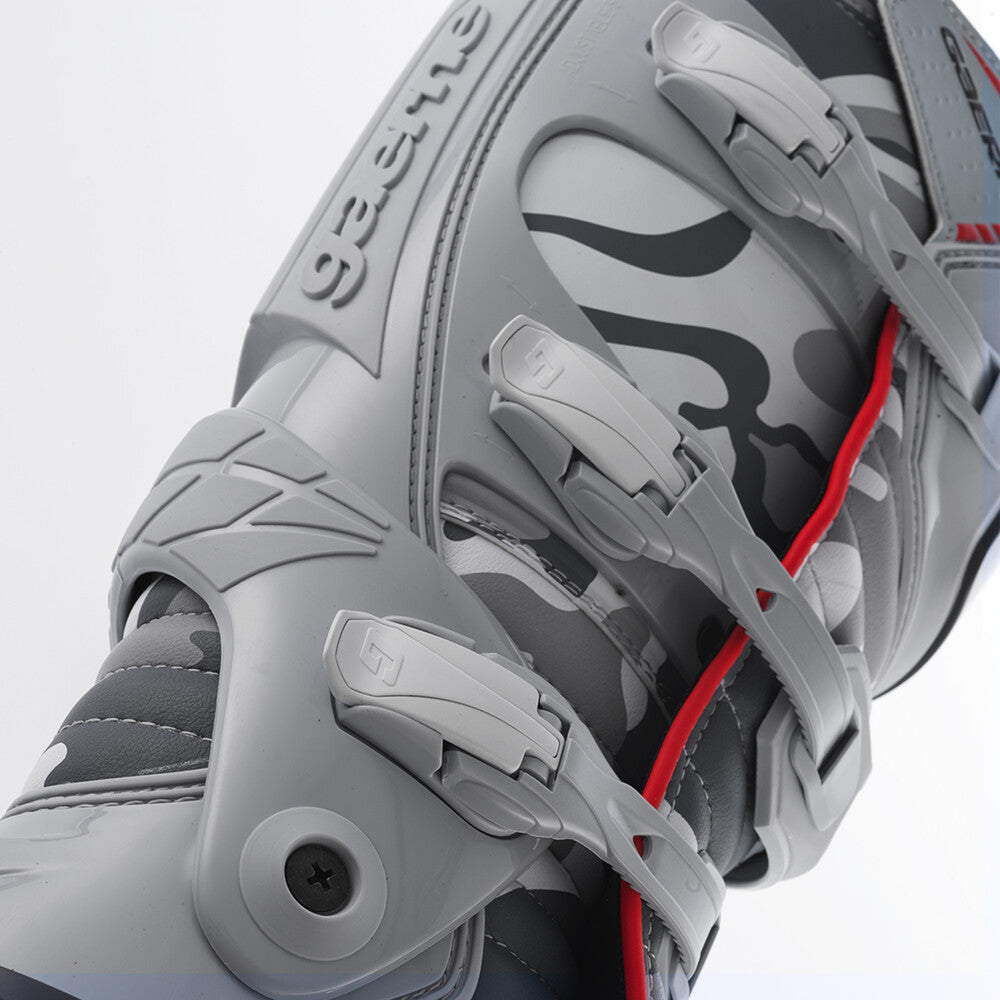 Gaerne Fastback Endurance Boots - Snow Camo (Idaho Warehouse)