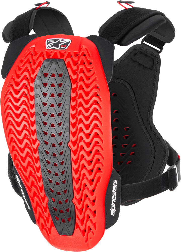 Alpinestars A-5 Plasma Chest Protector - Black/Red/White