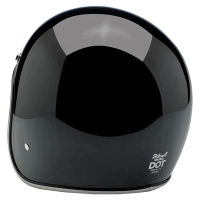 Biltwell Bonanza Helmet Gloss Black - Motor Psycho Sport