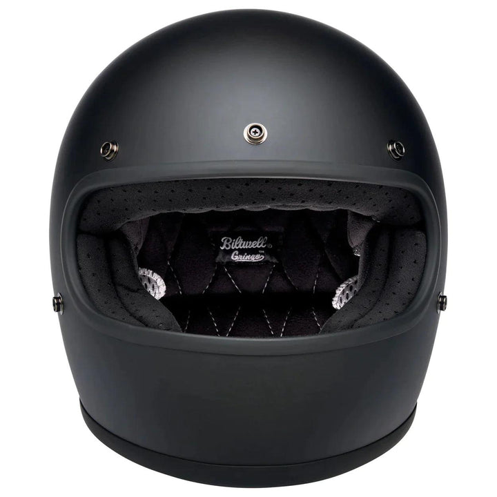 Biltwell Gringo ECE Helmet Flat Black - Motor Psycho Sport