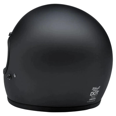 Biltwell Gringo ECE Helmet Flat Black - Motor Psycho Sport