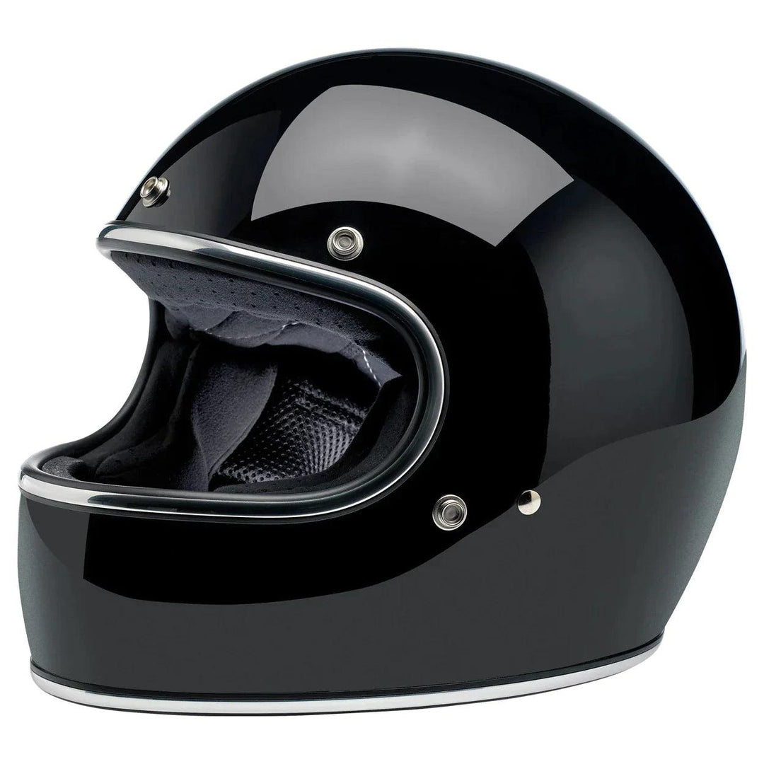 Biltwell Gringo ECE Helmet Gloss Black - Motor Psycho Sport