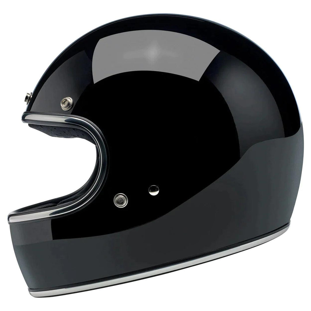 Biltwell Gringo ECE Helmet Gloss Black - Motor Psycho Sport