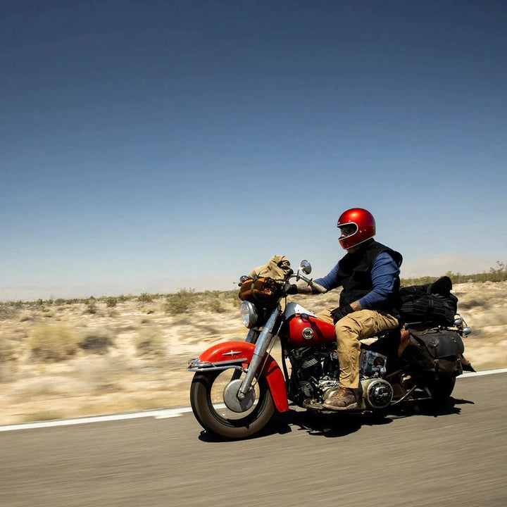 Biltwell Gringo ECE Helmet Metallic Cherry Red - Motor Psycho Sport