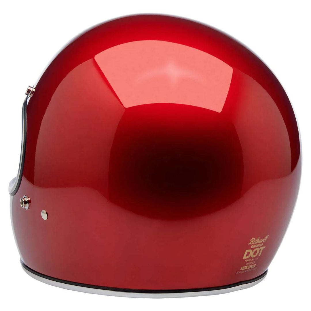 Biltwell Gringo ECE Helmet Metallic Cherry Red - Motor Psycho Sport