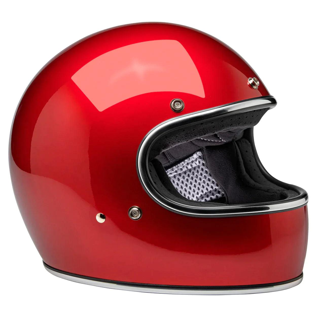 Biltwell Gringo ECE Helmet Metallic Cherry Red - Motor Psycho Sport