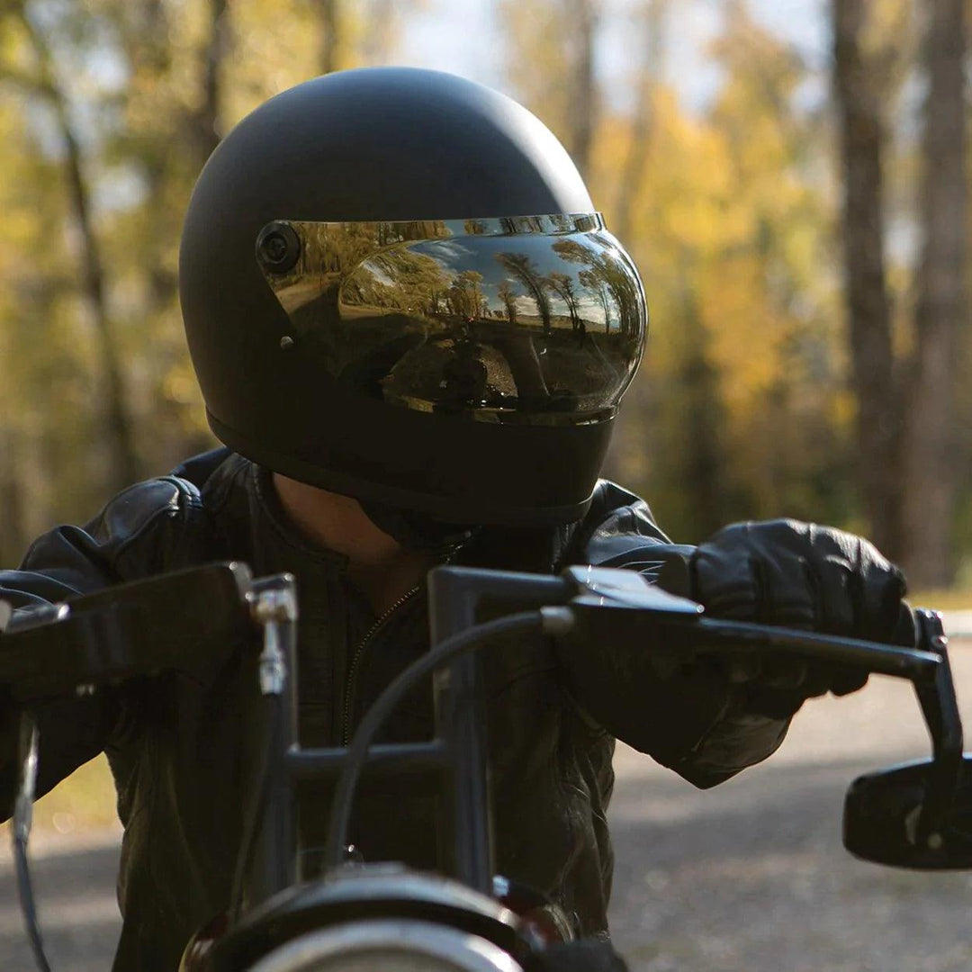 Biltwell Gringo S ECE Helmet Flat Black - Motor Psycho Sport