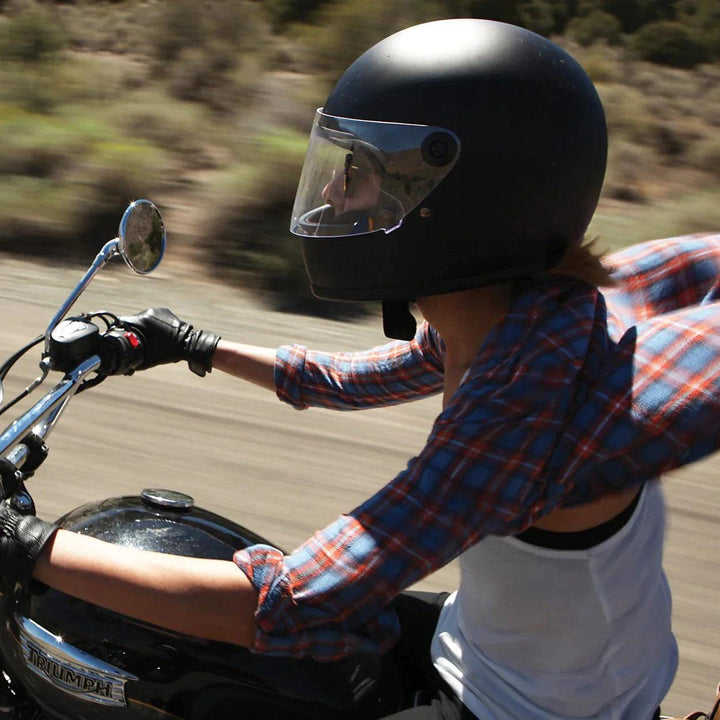 Biltwell Gringo S ECE Helmet Flat Black - Motor Psycho Sport