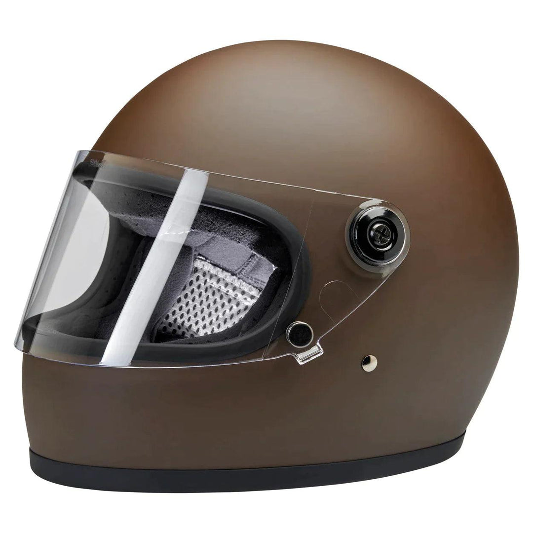 biltwell motorcycle helmets fit Biltwell Gringo S ECE Helmet Flat Chocolate – Motor Psycho Sport