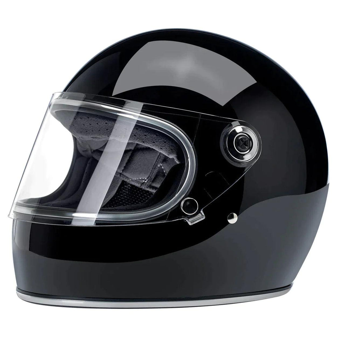 Biltwell Gringo S ECE Helmet Gloss Black - Motor Psycho Sport