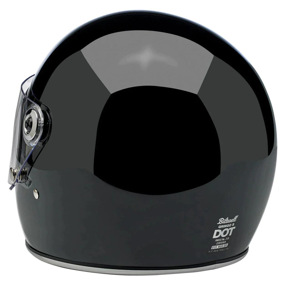 Biltwell Gringo S ECE Helmet Gloss Black - Motor Psycho Sport